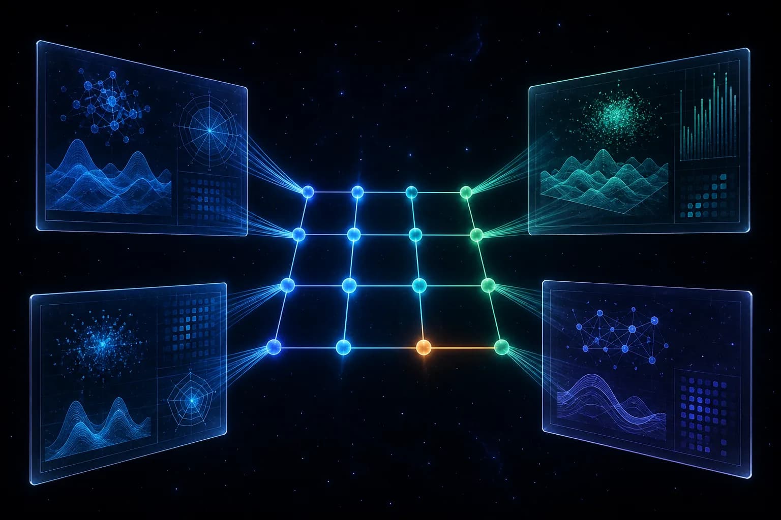 Multiple scientific studies aligned in a transparent evidence comparison matrix